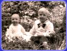 1946  mit seinem "groen" Bruder Peter