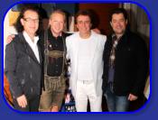 CD Prsentation "Immer noch Gnsehaut" v.l.n.r.: Franz Griesbacher (Paldauer), Manfred Maier (Edlseer), Walter und Bernd Pratter (ORF Steiermark)