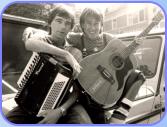   1963  Walter und Gnther im Cafe Schwarz in Graz