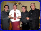 2009  Gnther, Peter und Walter mit der Fischerwirt-Legende Herbert Hdl