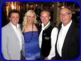 Pressekonferenz fr das Open Air der "Band fr Steiermark" Walter, Marlena Martinelli, Manfred Maier (Edlseer) und Gnther 